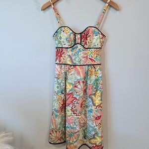 Nanette Lepore Multicolor Floral Dress